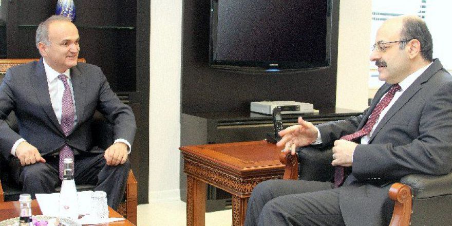 Bakan Özlü, Yök Başkanı Saraç’ı Ziyaret Etti