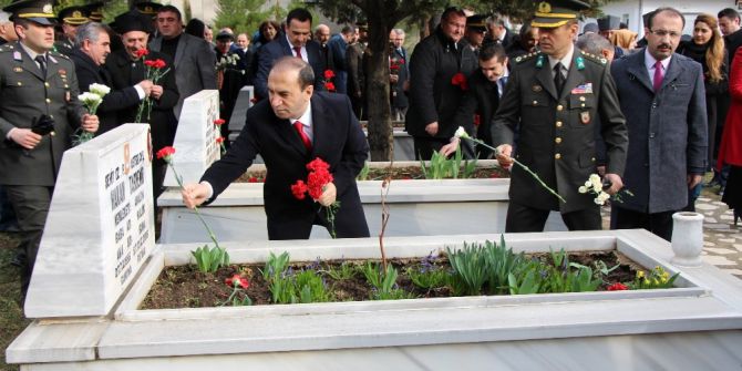 Amasya’da Şehitler Dualarla Anıldı