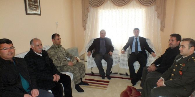 Kaymakam Kırlı’dan Şehit Ailelelerine Ziyaret