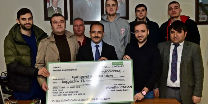 Mb Uşak’a 500 Binlik Destek