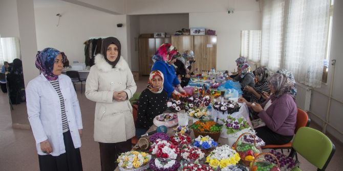 Sabunu Sanat Eserine Dönüştürüyorlar