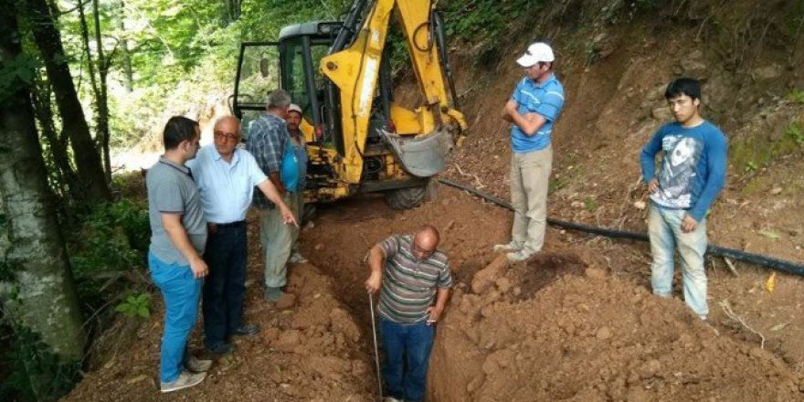 Sarıyayla Köyünde Su Projesi Başladı