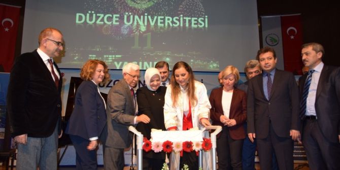 Düzce Üniversitesi 11. Kuruluş Yıldönümünü Gururla Kutladı