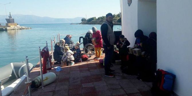 Çeşme’de 28 Sığınmacı Yakalandı