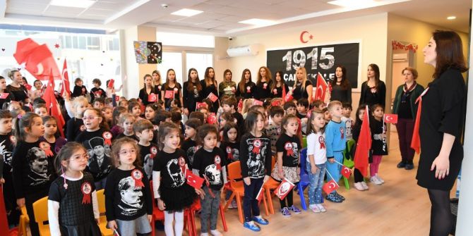 Konyaaltı Kreşleri, Çanakkale Şehitlerini Andı