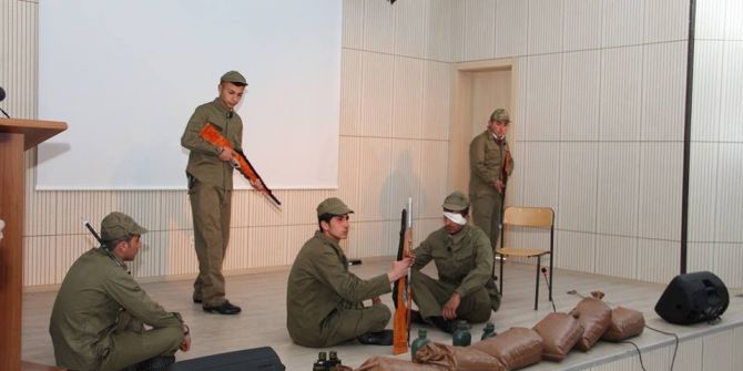 Oltu’da Çanakkale Ruhu Yeniden Canlandırıldı