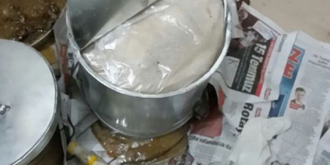 Bal Tenekesi İçerisinde Uyuşturucu Sevkiyatı