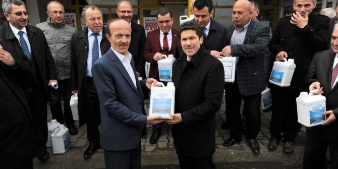 Büyükşehirden Organik Fındık Üreticilerine 70 Bin Tl’lik Destek