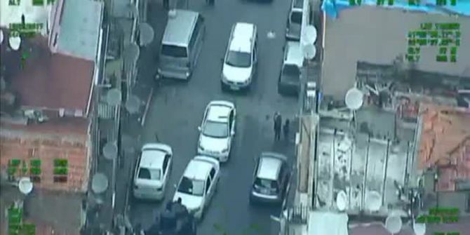 Beyoğlu’nda Film Gibi Uyuşturucu Operasyonu