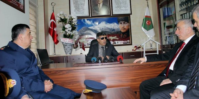 Kayseri Protokolünden Şehit Aileleri Derneği’ne Ziyaret