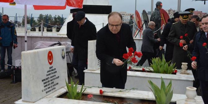 Siirt’te Şehitlere Vefa Töreni