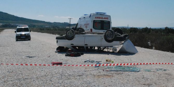 Akhisar’da Feci Kaza