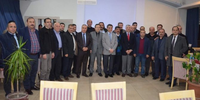 Kaymakam Özkan, Bankaların Şube Müdürleriyle Toplantı Yapıldı