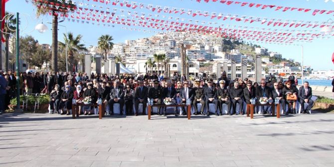 Kuşadası’nda 18 Mart Çanakkale Zaferi Ve Şehitleri Anma Günü Etkinlikleri