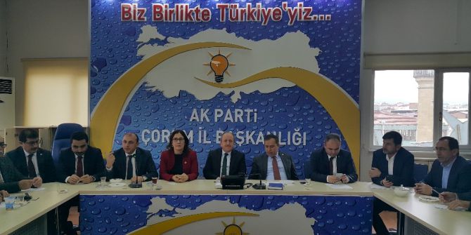 Ak Parti’den İstişare Toplantısı