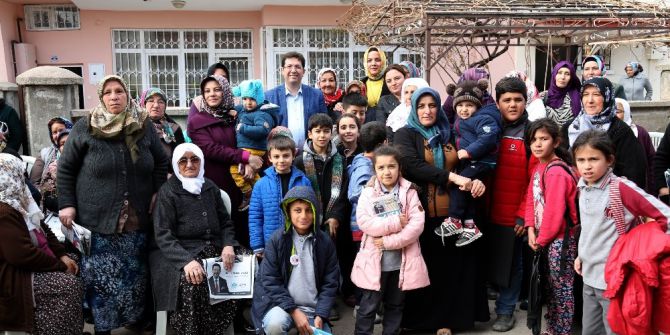 Başkan Yazgı, Referandum Çalışmalarını Sürdürüyor