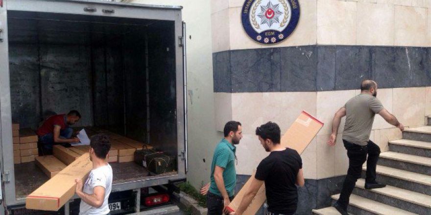 Darbecilerin Bir Kamyon Dolusu Mühimmatı Görüntülendi