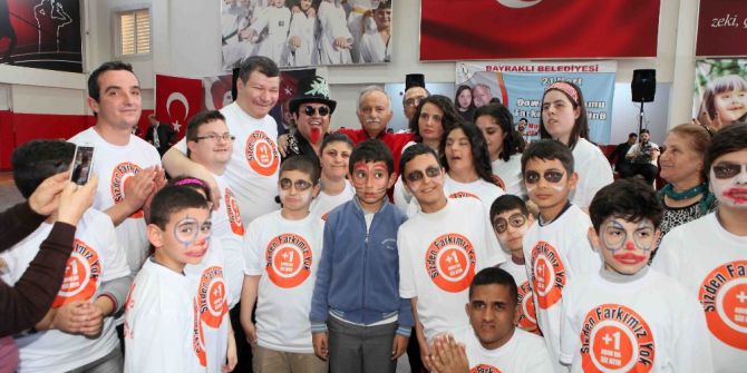 Bayraklı’da Down Sendromlulara Rengarenk Etkinlik