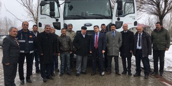 Varto Belediyesine Araç Takviyesi