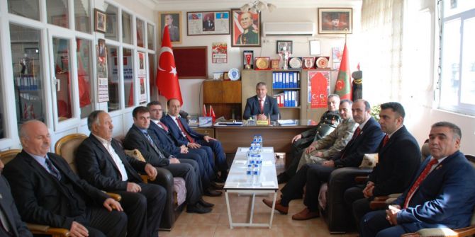 Vali Abdullah Erin Ve İl Protokolünden Tümşad’a Ziyaret