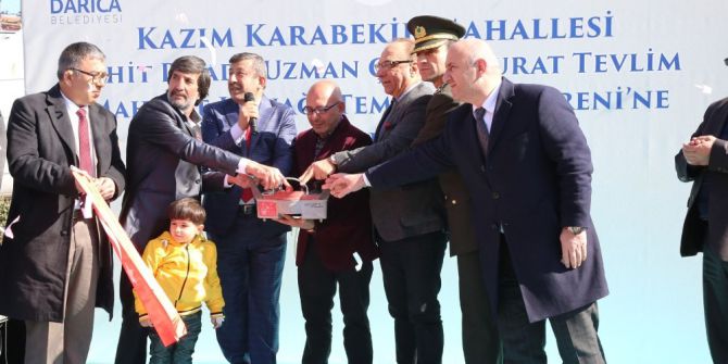 Darıca Şehidinin İsmini Mahalle Konağında Yaşatacak