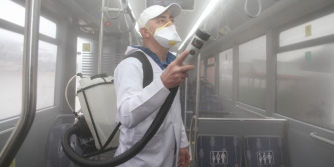 Büyükşehir’in Otobüslerinde Sağlıklı Yolculuk