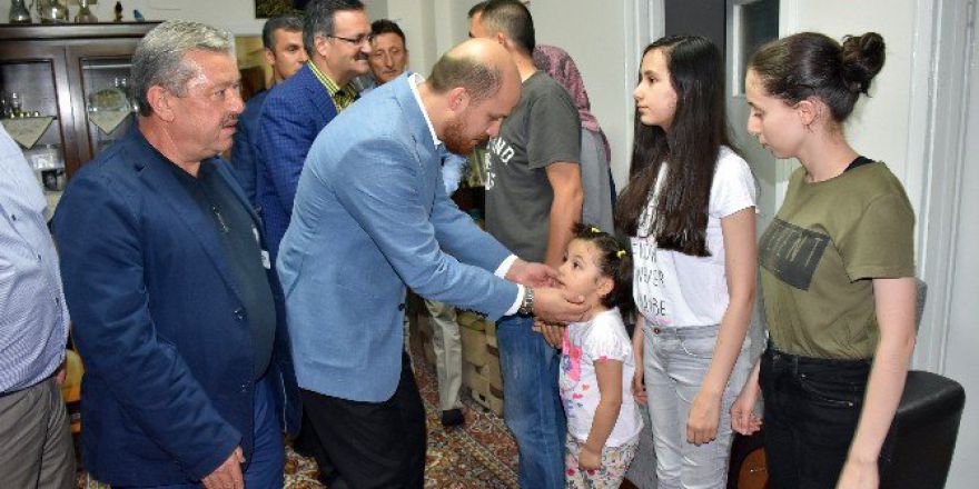 Bilal Erdoğan’dan Demokrasi Şehitlerinin Ailesine Ziyaret
