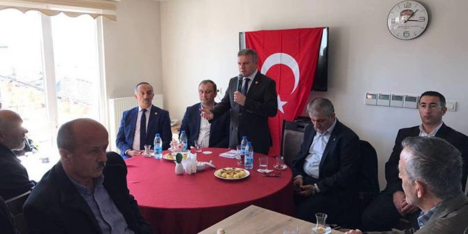 Çelik, Daday’da Referandum Çalışmasına Katıldı