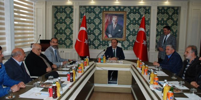 Adıyaman Masterler Spor Kulübünden Vali Abdullah Erin’e Ziyaret