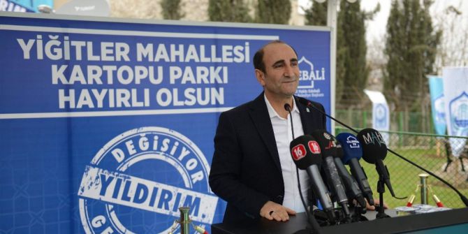 Yıldırım Belediyesi’ndeen Yiğitler Mahallesi’ne Yeni Park