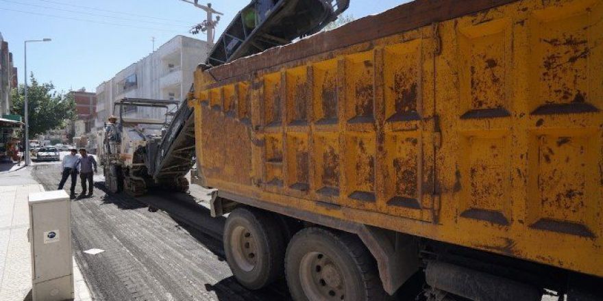 Bahçelievler Mahallesine Asfaltlama Çalışması