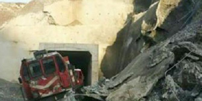 Elazığ’da Heyelan Nedeniyle Tren Raydan Çıktı