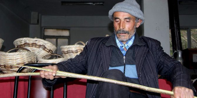 500 Yıldır Bu Köyün Erkekleri Sepet Örüyor