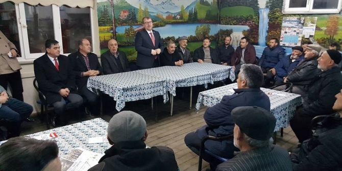 Başkan Yalçın, Referandum Çalışmalarına Devam Ediyor