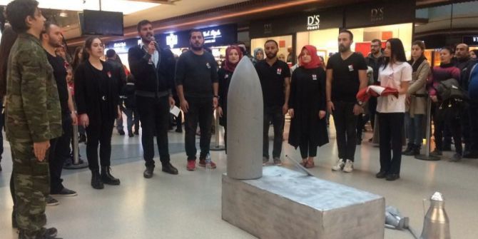 Esas 67 Burda Avm, Çanakkale Şehitlerini Andı