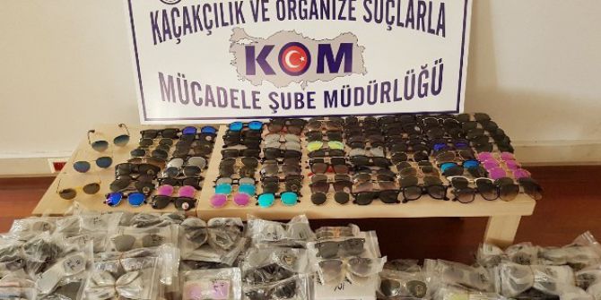 Denizli’de Kaçak Gözlük Operasyonu