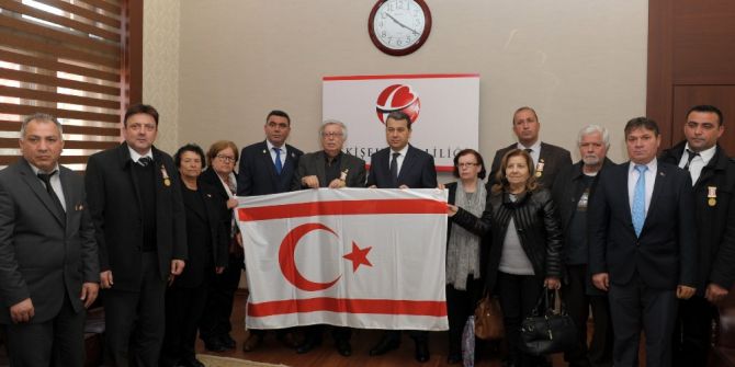 Şehit Ve Gazi Derneklerinden Vali Azmi Çelik’e Ziyaret