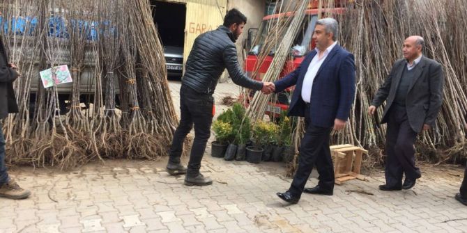 Hisarcık Ak Parti Teşkilatı ‘Evet’ İçin Pazara İndi