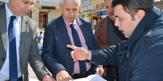 Bağarası’nda Kapalı Pazaryeri Yapım Çalışmaları Hızlandı