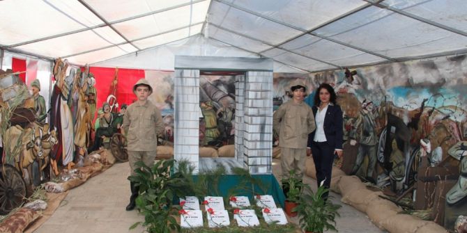 Arife Öğretmen, Çanakkale’yi Gidemeyenlerin Ayağına Getirdi