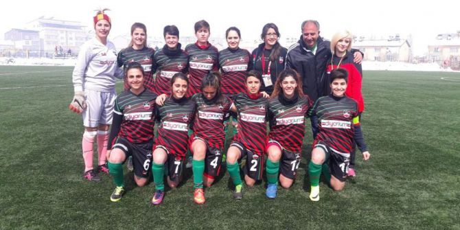 Diyarbekirspor’un Kadın Futbolcuları Gol Yağdırdı