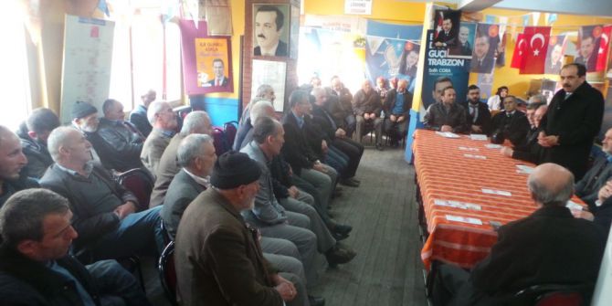 Milletvekili Balta, Referandum Çalışmalarını Tonya’da Sürdürdü