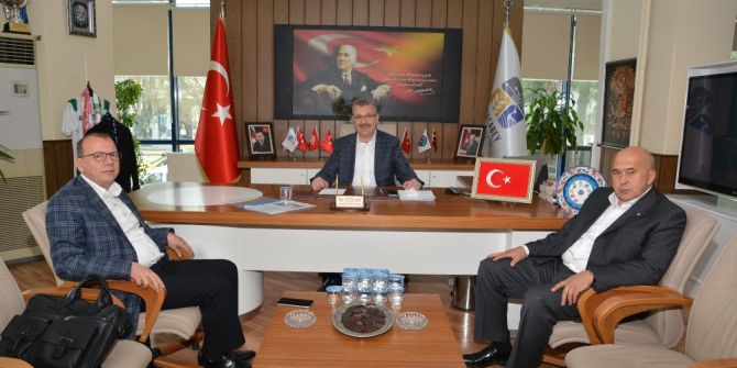 Matlı Ve Güncü’den Başkan Özkan’a Ziyaret