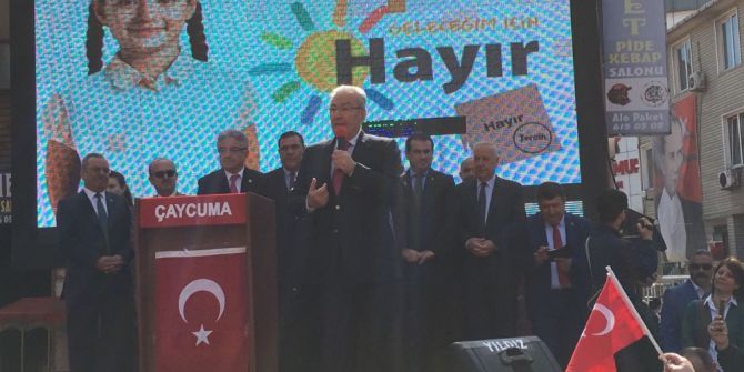 Chp Eski Genel Başkanı Deniz Baykal Zonguldak’ta