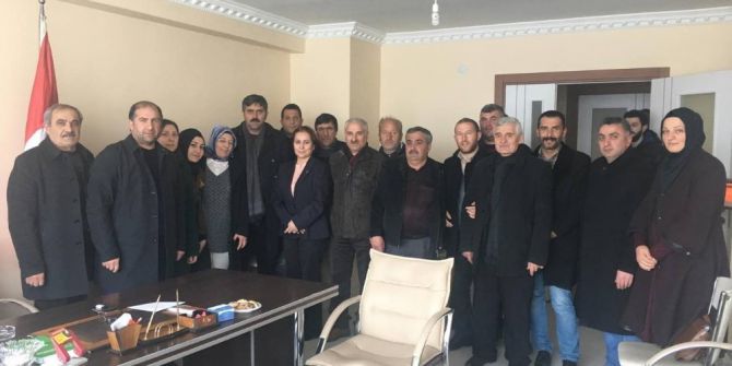 Ak Parti Ardahan İl Teşkilatı, Mhp Ardahan İl Başkanını Ziyaret Etti