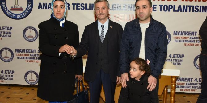 Şahinbey’de Bin Kişinin Daha Ev Hayali Gerçekleştirildi