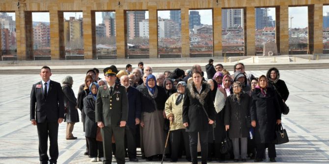 Yaşlılardan Anıtkabir Ziyareti