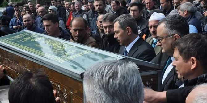 Kalp Krizinden Ölen Belediye İşçisi Dualarla Uğurlandı