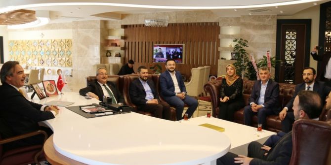 Ak Parti Heyetinden Rektör Bağlı’ya Ziyaret