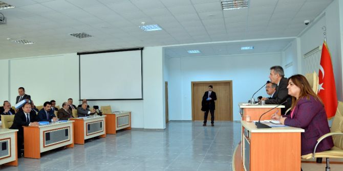 Referandum Öncesi Kaymakamlar Ve İl İdare Şube Başkanları Toplantı Buluştu